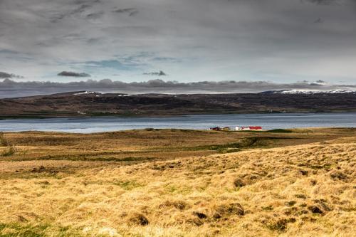 Gehöft am Fjord Hrútafjörður